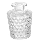 GOOHOCHY Diamant-aromatherapie-Flasche Parfümflaschen Leer Dekorativer Diffusor Duft Diffusor Dekorative Diffusorflasche Diffuser Öl Nachfüllen Öldiffusor Kristallglas Transp