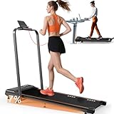 MettleMatic Laufband für Zuhause – Walking Pad mit 2.25HP Motor,100KG Belastbarkeit,1-6 km/h Geschwindigkeit,Mit Steigung,7-Schicht-Lauffläche,Keine Installation Erforderlich (7% Neigung & Handlauf)