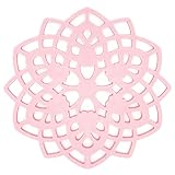 Robuste Rosa Küchenmatte, Mehrzweck-Wärmeisolationsunterlage Für Tassen, Schüsseln Und Töp