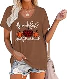 T-Shirt mit USA-Flagge für Damen, 4. Juli, kurzärmelig, amerikanisches Stolz, T-Shirt, Tops, Gedenktags-Outfits, Thanksgiving-e,