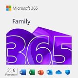 Microsoft 365 Family | 1 Jahr | bis zu 6 Personen | Office Apps mit KI | bis zu 6 TB Cloudspeicher | Aktivierungscode per E-M