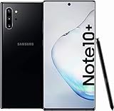 Samsung Galaxy Note 10+ Plus 4G Dual-SIM Smartphone (17.2cm (6.8 Zoll) 256/512 GB Speicher, 12GB RAM, Li-Ion 4300 mAh, Android 9 to 12 - Deutsche Version (256 GB, Schwarz)