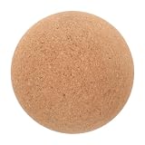 Mikinona Yoga Massageball Kork Kleiner Faszienball für Gezielte Muskelentspannung für Nacken und Rückenmassage und Langlebig