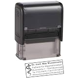 Selbstfärber Stempel direkt hier erstellen - Die Stempel GmbH - personalisierter Logostempel, Firmenstempel, Adressstempel, Namensstempel – Gehäuse Schw