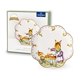 Villeroy & Boch – Annual Easter Edition Frühstücks-/ Dessertteller Bunt, Geschirr, Teller rund, Keramik, Osterteller, Limitiertes Sammlerstück,