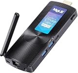 MeLE PCG02 Mini PC Stick ohne Lüfter J4125 8 GB 128 GB, ohne installiertes Betriebssystem, unterstützt mehrere Betriebssysteme wie Linux Ubuntu Win11 Pro/Home, HDMI 4