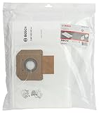 Bosch 5x Vliesfilterbeutel (Ersatzbeutel für GAS 35 L AFC/ L SFC+/M AFC Professional, für Trockensaugen, Zubehör Staubsauger)