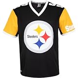 Fanatics Recovered NFL Team Color Block Jersey Trikot (L, Pittsburgh Steelers)