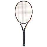 Diadem Axis Team Tennisschläger | 16 x 19 Saitenmuster, FS3-Stabilisierung, Kraibon Vibrationsdämpfung, Präzisions-Strike Zone für unvergleichlichen Spin & Kontrolle (Schwarz/Orange, Griff: 4 1/8 Z