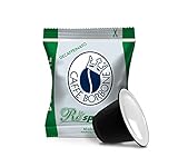 Caffè Borbone Respresso Dek, Entkoffeinierte Kaffeemischung - 100 Kapseln - Kompatibel mit Nespresso®* Haushalts-Esp