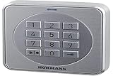 Hörmann 4511633 Codeschloss/Codetaster CTV 3-1 ~ für 3 Funktionen, besonders robust, mit Metalltastatur, bis zu zwei Garagentore oder elektrische Türöffner bedienen ~ Maße: 8 x 8 x 1,5