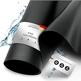 TeichVision - Premium PVC Teichfolie schwarz - Stärke 1 mm - 4 m x 3 m/PVC Folie schwarz auch geeignet als Hochbeet Folie w