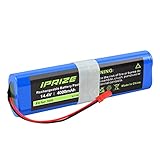 iPrize 14.4V 4000mAh Li-ion Ersatzakku für iLife Zaco V3s Pro, V4, V50, V5s Pro, V8s, V80, V85, X750 Home Cleaner Heimroboter, Ersatz für iLife 18650B4-4S1P-AGX-2 Akk