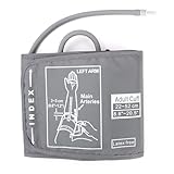 Große Blutdruckmanschette Ersatz 22-52cm Portable Verstellbare Arm Komfortabel Manschette Blutdruckmanschette für mit Meisten Blutdruckmessgeräten - Hellg