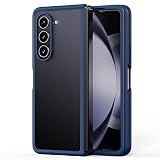 LHQLS Handyhülle Für Samsung Galaxy Z Fold 5, Stoßfeste TPU Und PC Hybrid Schutzhülle Ultradünnes PC Matte Case,B