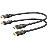 CableCreation OTG-Micro-USB-Stecker auf Stecker, kompatibel mit DJI Spark und Mavic, PS4, Android-Telefon und Tablet, DAC und mehr, 20 cm, Schw