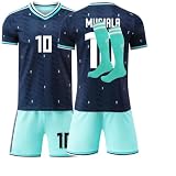 Fussball Trikot Kinder und Erwachsene, Heim Auswärts Fussball Trikot, 2026 WM Deutschland Fußball Trikots, Fussballtrikot Jungen Herren Football T-Shirt, Short und Socken S