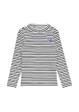 s.Oliver Langarmshirt mit Glitzer-Effekt und Pailletten Navy 92/98