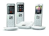 Gigaset CL660A Trio - Schnurgebundenes Landline-Telefon - Weiß