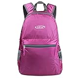 G4Free Kleiner faltbarer Rucksack, ultraleicht, wasserdicht, für Camping, Wandern, Radfahren, Herren und Damen, 20