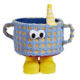 Cetfuro SüßEr Tassen-Aufbewahrungskorb, Lustige Organizer-Box mit Griffen, WäSchekäSten, Einkaufsspielzeug, KöRbe, MäDchen, Geschenk, Heimdeko, B
