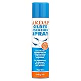 ARDAP Silberfisch Spray 400ml - bekämpfen mit Langzeitwirkung - bis zu 6 Wochen - ideal für Badezimmer, Schlafzimmer & Küchen - schnell & effek