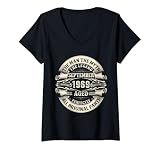 Damen September 1969 55. Geburtstag Geschenke für Mann 55 Jahre alt Bday T-Shirt mit V