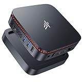 NiPoGi Mini PC Ιntel Alder Lake-N N100(3.4GHz) 16GB DDR4/512GB M.2 SSD, Desktop PC WiFi 5,BT4.2/RJ45,Mini Computer 4K@60HZ UHD Dual Display für Bü