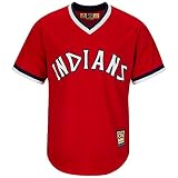 Majestic Cooperstown Cool Base Jersey - Cleveland Indians L