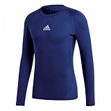 adidas Unisex Kinder Alphaskin Longsleeve Funktions Shirt, Dark Blue, 68-86 EU