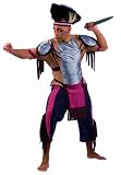Limit Sport MA956 G.L - Herrenkostüm Cherokee Indianer 3-teilig (Hose-Haarband-Hemd mit Lendenschurz)