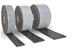 Rigips Anschlussdichtung-Filz, 75/5 mm, zweiseitig selbstklebend, Grau, nicht wasserfest, 10,00 Meter/R