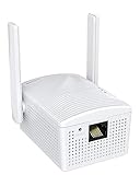 BrosTrend 1200Mbit/s WLAN Bridge, LAN zu WLAN Adapter 5GHz/2.4GHz, Wireless Bridge Konvertiert RJ45 Anschluss auf Wireless, für Drucker, PC, IP Kamera, PS5, Xbox (Nicht für Magenta-TV)