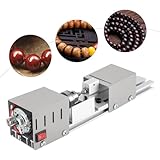 Mikro Buddhistische Perlen Kleine Drehmaschine Polieren Schneiden Auto Perlen Bälle Buddha-Perlenmaschine Mini DIY Drehbänke für die Holzbearbeitung Kleinblättriges Rosenholz, Huanghuali, M