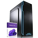 GREED® Ultra PC mit Intel Core i7 4790 - Schneller Rechner + Computer für Büro & Home Office mit 4,0 GHZ, 32GB RAM/Arbeitsspeicher - 1TB SSD + 1TB HDD - DVD+RW - USB3.0 - WLAN, inkl. Windows 11