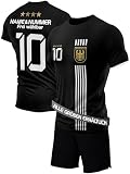 IIIII20Fo7IIIII Fussball Deutschland Trikot Em 2024 Kinder mit eigenem Namen personalisiert - Jungen National Fußball Kind Trikots - Jungs Fanartikel deutsche Nationalmannschaft YTH5B