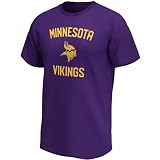 NFL Minnesota Vikings T-Shirt Mono Team Arch Core Graphic Lila XXXL