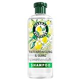 Herbal Essences Tiefenreinigung & Glanz Shampoo mit Limettenduft, 350ml, Für Feines, Kraftloses Und Fettiges H
