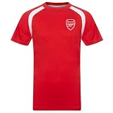 Arsenal FC - Jungen Trainingstrikot aus Polyester - Offizielles Merchandise - Rot - 12-13 J