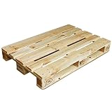 GERSO Europalette 120x80cm - Flachpalette - zertifizierte Neuware - Vollholz - EPAL