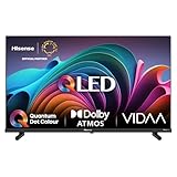 Hisense 32A5NQ 80 cm (32 Zoll) QLED Fernseher Full HD, Smart TV, Triple Tuner, AI Sports Mode, Dolby Atmos, Share to TV, Duale Positionierung, WiFi, Game & Hotel Modus, Schwarz [2024]