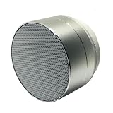 Housoutil Subwoofer Lautsprecher Lautsprecher Mit Bass Kabellose Computerlautsprecher Kabelloser Subwoofer 360˚ Basslautsprecher Kabelloser Lautsprecher Kabellose Außenlautsprecher Silb