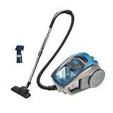 UOEONR Staubsauger Beutellos,Nass- und Trocken Staubsauger, 2500 W leistungsstarker Staubsauger,HEPA-Filter,5m Netzkabel,1.5L,Kompakt und Leicht, für Hartböden und Teppich (Blau)