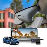 Fitcamx Dashcam Auto Vorne Hinten 2160P+1080P passend für Renault Clio 4, Mégane 3, Twingo, Laguna 3 (HD2-6074), OEM, Dashcam 4K Video WiFi, G-Sensor, Loop Aufnahme, WDR Auto Kamera, 128GB