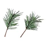 30 Stück Künstliche Kiefernzweige,künstliche Tannenzweige, künstliche Tannenzweige, Zubehör für Kranz, Weihnachten, Haus, Garten, Dekoration,2.761.97