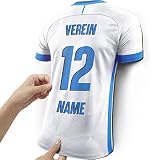 Elbeffekt Trikotlampe für Hamburg Fans aus Holz - personalisierbares Geschenk - schenke Dein individuellen Hamburg Fanartikel aus E