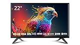 DYON Enter 22 Pro X2 - 55 cm (22 Zoll) Full-HD Fernseher (Triple Tuner (DVB-C/-S2/-T2), Hotelmodus, USB-Media Player)