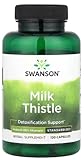 Swanson - Milk Thistle (Standardized) 250 mg | Unterstützung für Leber und Detox - 120 Kap