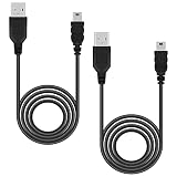 Mcbazel PS3 Ladekabel 2Pcs 1M PS3 Controller Ladekabel Mini USB Kabel für Sony PS3 / PS3 Slim/Dualshock 3 C