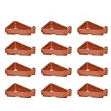 BaoFufc 12 x Garten-Pflanzenfüße, unsichtbare Erhöhungen, Zehenheber für Trian-Pflanzenfüße, Erhöhungen, Outdoor-Pflanzenfüße, Erhöhungen, Cotta-Pflanzenfüß